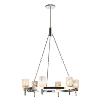 Large Chandeliers Glass Shade by Alora ( 452 | CH338632PNAR Lucian ) 