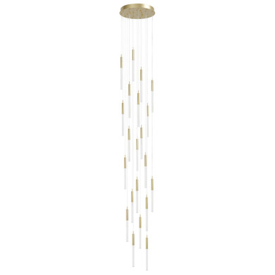 Mid. Chandeliers Glass Down by Avenue Lighting ( 192 | HF2021-SNW-BB Main St. ) 