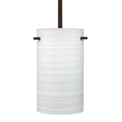 Mini Pendants Glass Down by Besa ( 74 | 1TT-4005KR-BR Besa Tamburo 5 Stem Pendant ) 