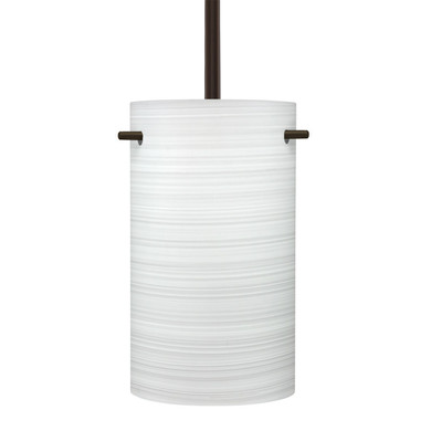 Mini Pendants Glass Down by Besa ( 74 | 1TT-4005KR-LED-BR Besa Tamburo 5 Stem Pendant ) 