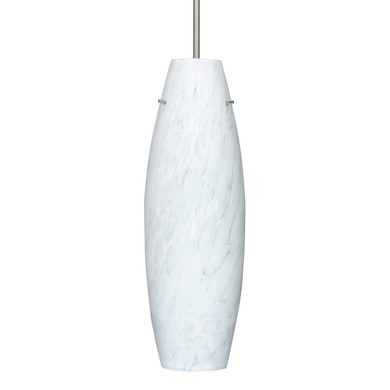Mini Pendants Glass Down by Besa ( 74 | J-412719-LED-SN Besa Suzi 18 Pendant ) 