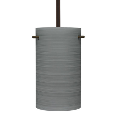 Mini Pendants Glass Down by Besa ( 74 | 1TT-4005TN-LED-BR Besa Tamburo 5 Stem Pendant ) 