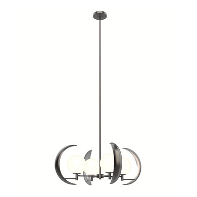 Mid. Chandeliers Glass Up by Alora ( 452 | CH351204UB Celeste ) 
