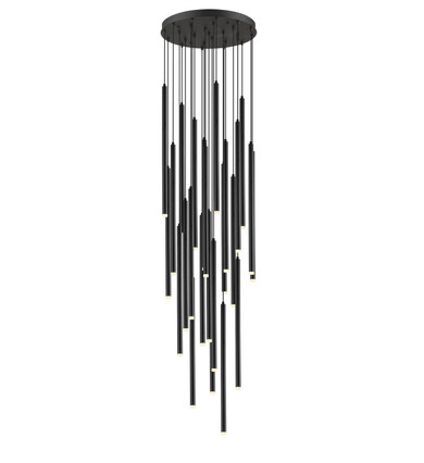 Large Chandeliers Glass Shade by Avenue Lighting ( 192 | HF2800-BLK Filmore Ave. ) 