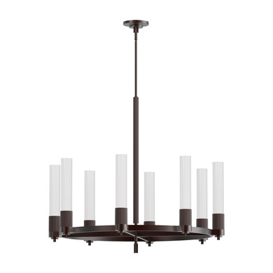 Mid. Chandeliers Glass Up by Alora ( 452 | CH416108WB Rue ) 