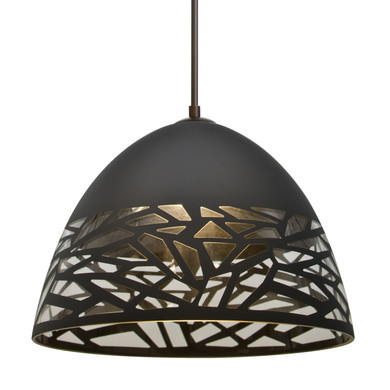 Pendants Metal Shade by Besa ( 74 | J-KIEVBK-LED-BR Besa Kiev Pendant ) 