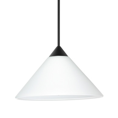 Mini Pendants Glass Down by Besa ( 74 | 1XC-117607-BK Besa Kona Pendant ) 