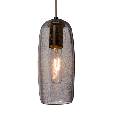 Pendants Glass Down by Besa ( 74 | 1JC-PINOT9SM-EDIL-BR Besa Pinot 9 Pendant ) 