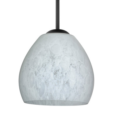 Mini Pendants Glass Down by Besa ( 74 | 1BT-412219-BK Besa Bolla Pendant ) 
