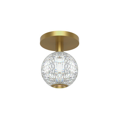 Flush Mounts Glass Down by Alora ( 452 | FM321201NB Marni ) 