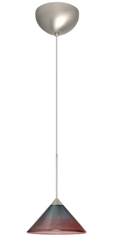 Mini Pendants Glass Down by Besa ( 74 | 1XC-117691-LED-SN Kona ) 