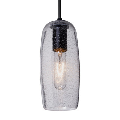 Mini Pendants Glass Down by Besa ( 74 | 1JT-PINOT9CL-BK Besa Pinot 9 Pendant ) 