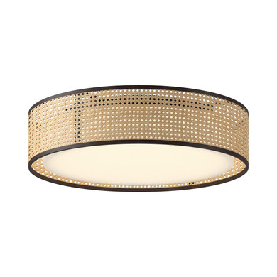 Flush Mounts Drum Shade by Alora ( 452 | FM479020RB-5CCT Lyla ) 