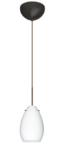 Mini Pendants Glass Down by Besa ( 74 | 1XC-171307-LED-BR Pera ) 