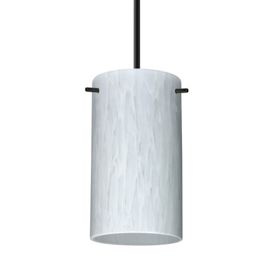 Mini Pendants Glass Down by Besa ( 74 | 1BT-440419-MED-BK Besa Stilo 7 Pendant ) 