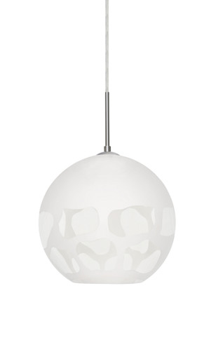 Multi-Systems Line Voltage Pendants by Besa ( 74 | 1JC-ROCKYWH-LED-SN Rocky ) 