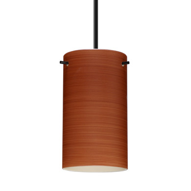 Mini Pendants Glass Down by Besa ( 74 | 1BT-4404CH-LED-BK Besa Stilo 7 Pendant ) 