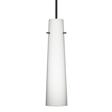Mini Pendants Glass Down by Besa ( 74 | 1BT-567407-LED-BK Besa Camino Pendant ) 