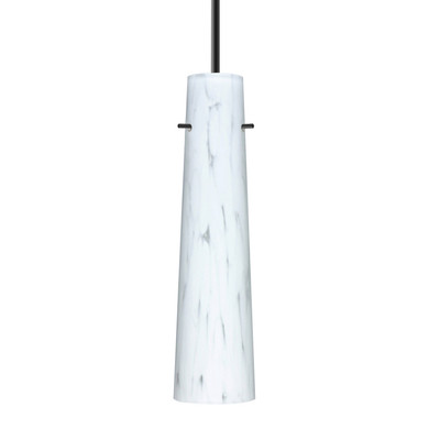 Mini Pendants Glass Down by Besa ( 74 | 1BT-567419-LED-BK Besa Camino Pendant ) 