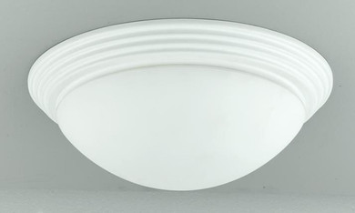 Flush Mounts Bowl Style by Cal Lighting ( 225 | LA-181L-WH CEILING ) 