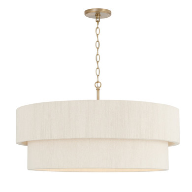 Mid. Chandeliers Drum Shade by Capital Lighting ( 65 | 349842MA Delaney ) 
