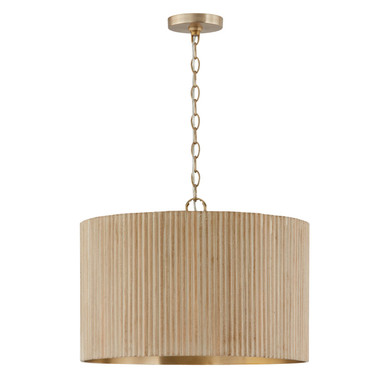 Pendants Drum Shade by Capital Lighting ( 65 | 350741WS Donovan ) 