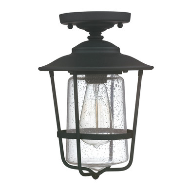 Exterior Ceiling Mount by Capital Lighting ( 65 | 9607BK Creekside ) 