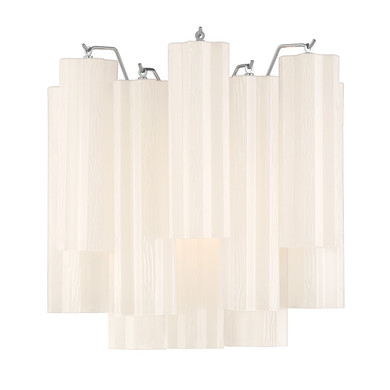 Sconces Empire/Basket by Crystorama ( 60 | ADD-303-CH-WH Addis ) 