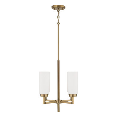Mini Chandeliers Glass Shade by Capital Lighting ( 65 | 351741AD Alyssa ) 