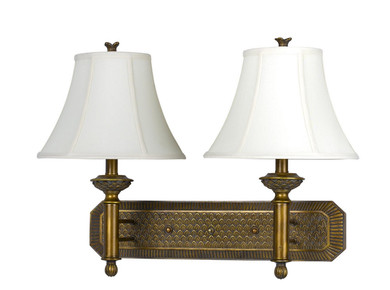 Sconces Double Candle by Cal Lighting ( 225 | LA-60001W2L-1 Pineapple ) 