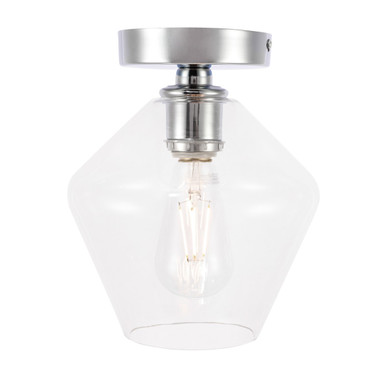 Flush Mounts Glass Down by Elegant Lighting ( 173 | LD2254C Gene ) 