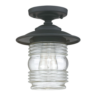 Exterior Ceiling Mount by Capital Lighting ( 65 | 9677BK Creekside ) 