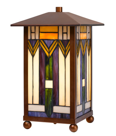 Lamps Table Accent by Cal Lighting ( 225 | BO-3014TB Tiffany ) 