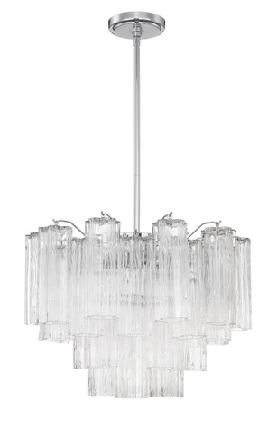 Mini Chandeliers Glass Shade by Crystorama ( 60 | ADD-306-CH-CL Addis ) 