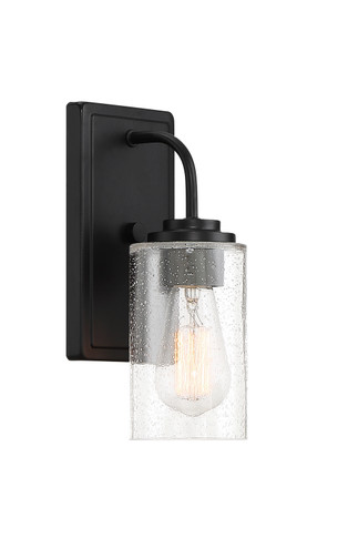 Sconces Single Glass by Designers Fountain ( 43 | 96401-MB Logan ) 