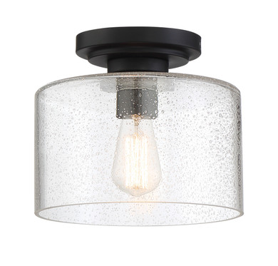Semi-Flush Mts. Glass Down by Designers Fountain ( 43 | 96421-MB Logan ) 