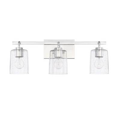 Bathroom Fixtures Three Lights by Capital Lighting ( 65 | 128531CH-449 Greyson ) 