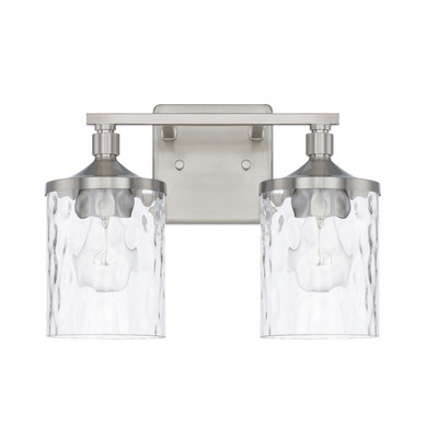 Bathroom Fixtures Two Lights by Capital Lighting ( 65 | 128821BN-451 Colton ) 