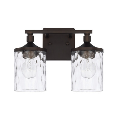 Bathroom Fixtures Two Lights by Capital Lighting ( 65 | 128821BZ-451 Colton ) 