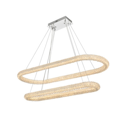Large Chandeliers Ring/Halo by Elegant Lighting ( 173 | 3800G50L2C Bowen ) 