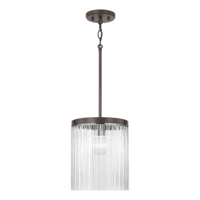 Mini Pendants Glass Down by Capital Lighting ( 65 | 356211OR Vaughn ) 