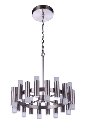 Mini Chandeliers Glass Shade by Craftmade ( 46 | 57520-BNK-LED Simple Lux ) 