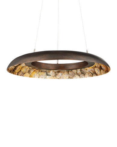 Mid. Chandeliers Ring/Halo by Currey and Company ( 142 | 9000-1146 Tairagai Chandelier ) 