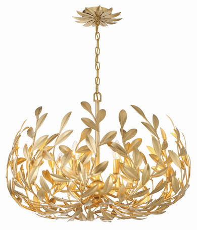 Mid. Chandeliers Metal Shade by Crystorama ( 60 | 533-GA Broche ) 