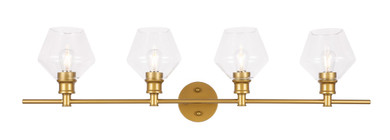 Bathroom Fixtures Four Lights by Elegant Lighting ( 173 | LD2320BR Gene ) 