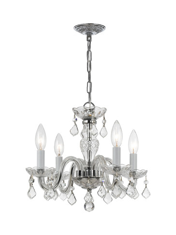 Mini Chandeliers Candle by Crystorama ( 60 | 1064-CH-CL-MWP Traditional Crystal ) 