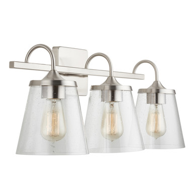 Bathroom Fixtures Three Lights by Capital Lighting ( 65 | 139132BN-496 Jayne ) 