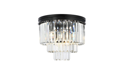 Flush Mounts Glass Down by Elegant Lighting ( 173 | 1231F20MB/RC Sydney ) 