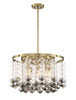 Large Chandeliers Glass Shade by Designers Fountain ( 43 | D208C-8CH-BG Villa Rose ) 