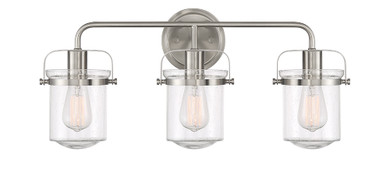 Bathroom Fixtures Three Lights by Designers Fountain ( 43 | 90603-BN Jaxon ) 